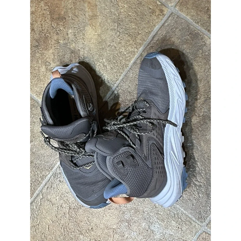 Hoka Anacapa 2 Mid GTX Hiking Boot Womens Grey 1142831F ATRL
